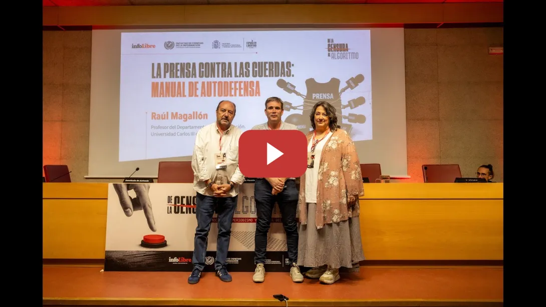 Embedded thumbnail for Taller de Raúl Magallón | La prensa contra las cuerdas: manual de autodefensa
