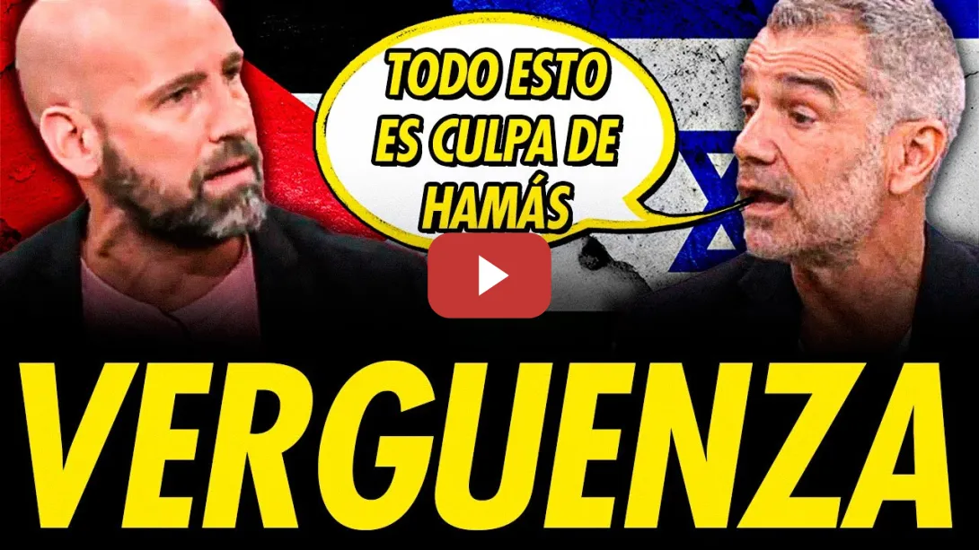 Embedded thumbnail for VERGONZOSO: TONI CANTÓ JUSTIFICA EL G3NOCIDIO DE ISRAEL Y ACUSA A GONZALO MIRÓ DE FINANCIAR A HAMÁS