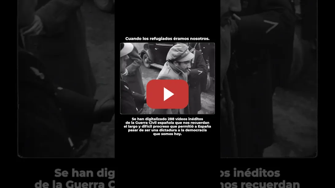 Embedded thumbnail for cuando los refugiados éramos nosotros. #democracia #españa
