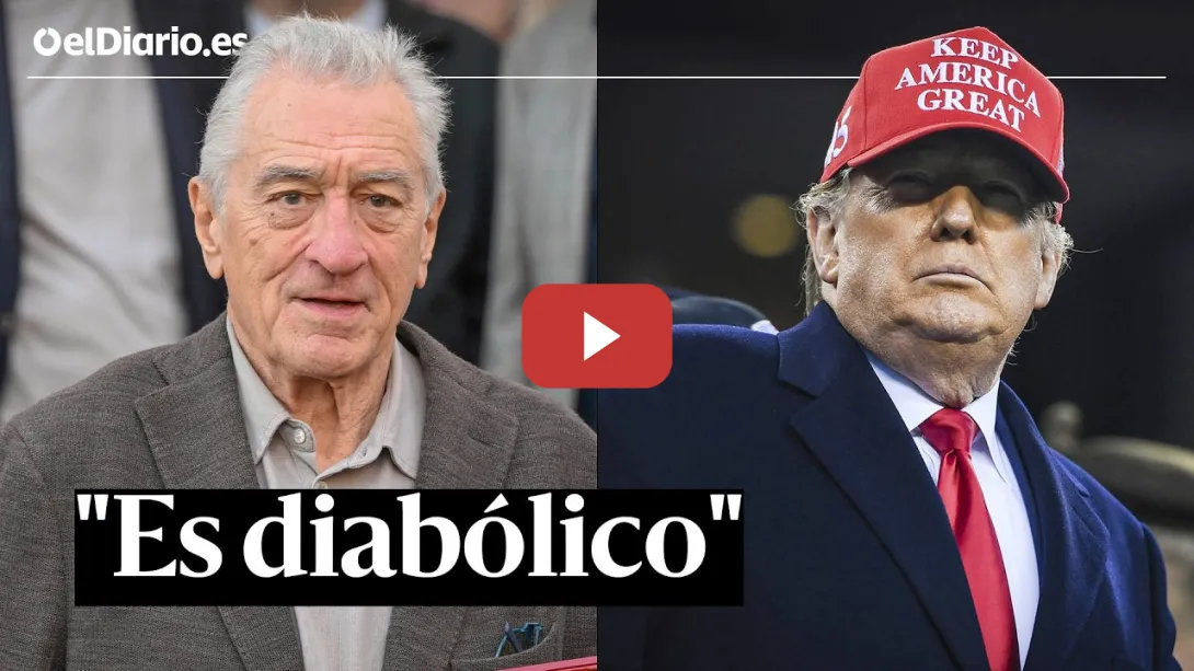 Embedded thumbnail for El discurso de Robert De Niro contra Trump: "No puede actuar sin sus secuaces"