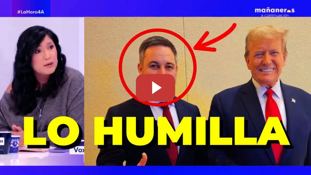 Embedded thumbnail for Laura Arroyo humilla a Santiago Abascal en TVE sobre su posición con Trump y los aranceles