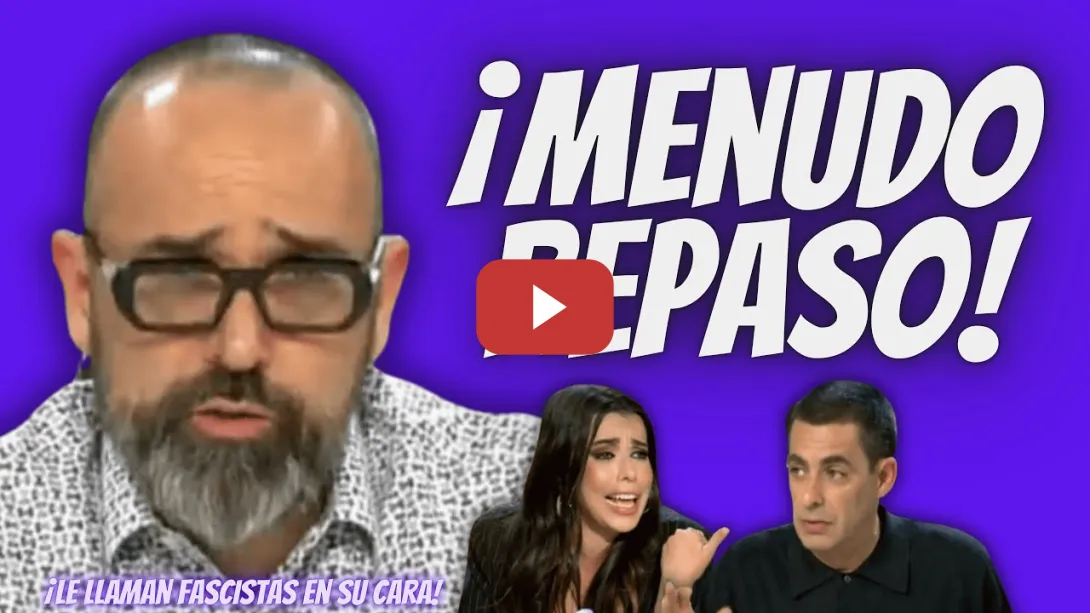 Embedded thumbnail for Risto Mejide “DESTROZA” a Antonio Naranjo - Sarah Santaolalla le LLAMA FASCISTA en su CARA