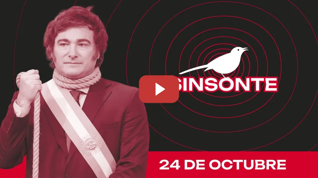 Embedded thumbnail for Milei tras las cuerdas; las izquierdas mueven fichas | SINSONTE 24 de octubre de 2025 1x15