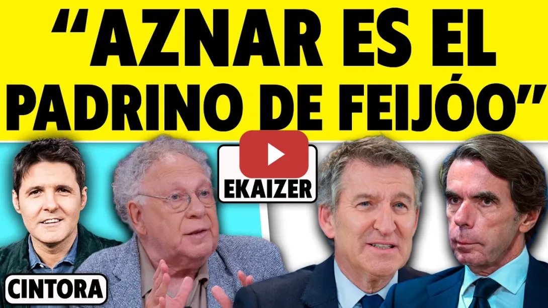 Embedded thumbnail for ¿POR QUÉ AYUSO Y AZNAR APOYAN A ISRAEL? &quot;HAY INTERESES ECONÓMICOS Y POLÍTICOS&quot;, ASEGURA EKAIZER