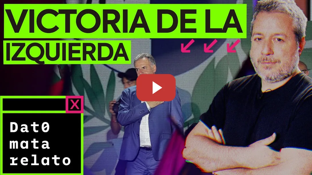 Embedded thumbnail for La Izquierda gana en las elecciones de Uruguay (repletas de bots y fake news) | DATO MATA RELATO