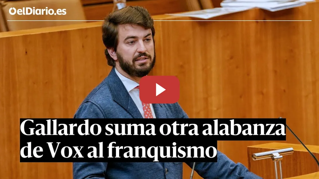 Embedded thumbnail for GALLARDO (Vox) alaba al FRANQUISMO y dice que la DICTADURA evitó que el PSOE pudiera robar