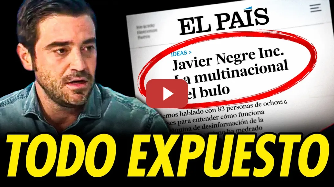 Embedded thumbnail for JAVIER NEGRE RETRATADO POR UN ARTÍCULO DE EL PAÍS