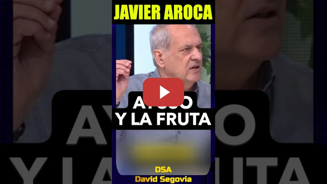 Embedded thumbnail for Javier Aroca, Ayuso y la fruta.