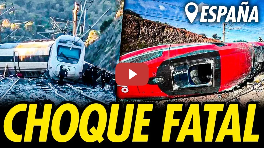 Embedded thumbnail for ¿QUÉ OCURRIÓ EN EL TERRORÍFICO ACCIDENTE FERROVIARIO EN ADAMUZ (EPAÑA)?
