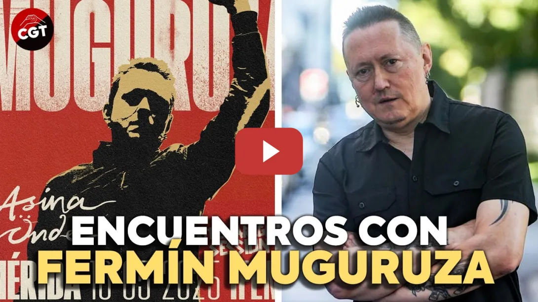 Embedded thumbnail for ENCUENTROS 05: Entrevista con Fermín Muguruza, cantante, productor y director de cine | CGT EN RED