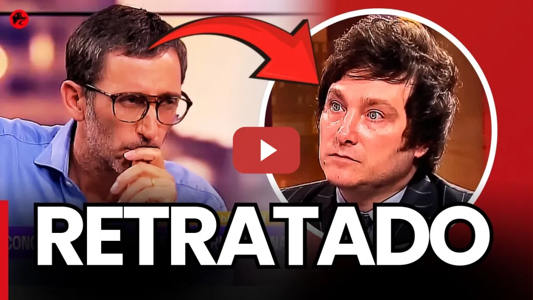 Embedded thumbnail for El periodista que dejó RETRATADO a Milei en directo