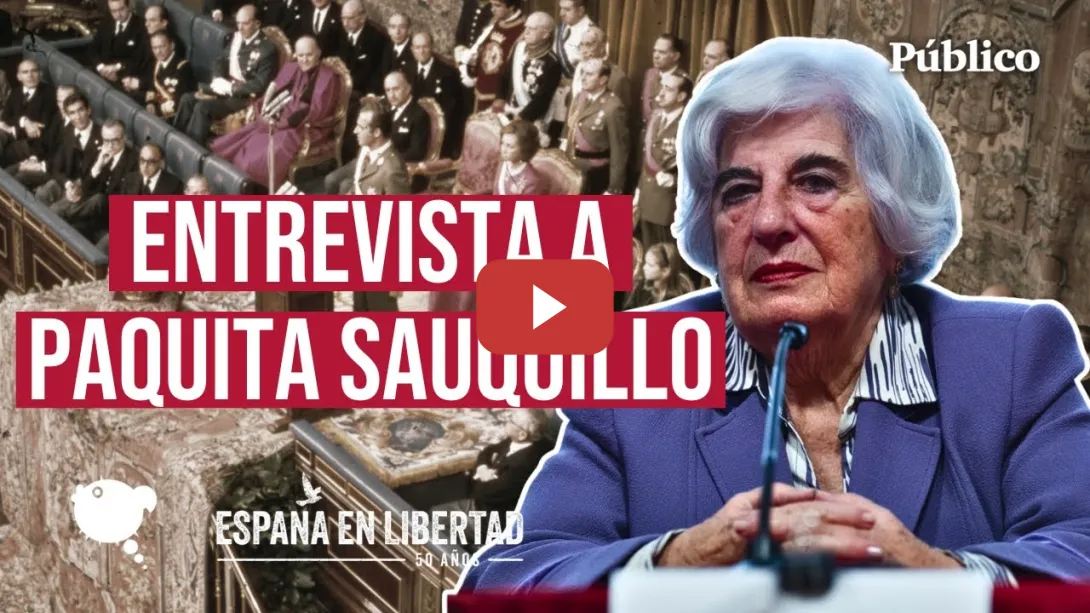 Embedded thumbnail for PACA SAUQUILLO reflexiona sobre la DICTADURA: &quot;No hemos sabido o no se ha querido contar cómo fue&quot;