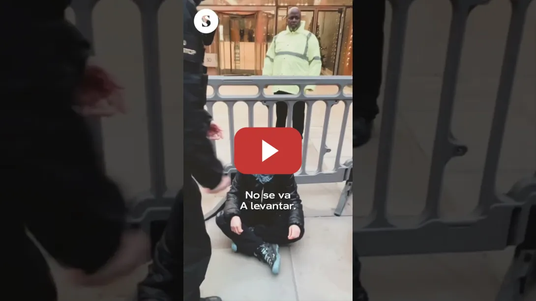 Embedded thumbnail for Greta Thunberg, detenida en Londres por apoyar a los activistas de Acción Palestina.