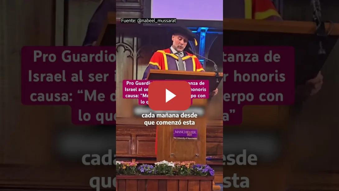 Embedded thumbnail for ‼️ Pep #Guardiola: “Me duele todo el cuerpo con lo que vemos en #Gaza”
