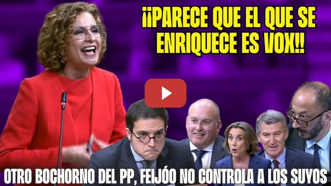 Embedded thumbnail for MONTERO MASACRA a FIGAREDO, TELLADO y MUÑOZ ¡Otro BOCHORNOSO ESPECTÁCULO del PP! COLOCAN AMIGUETES!