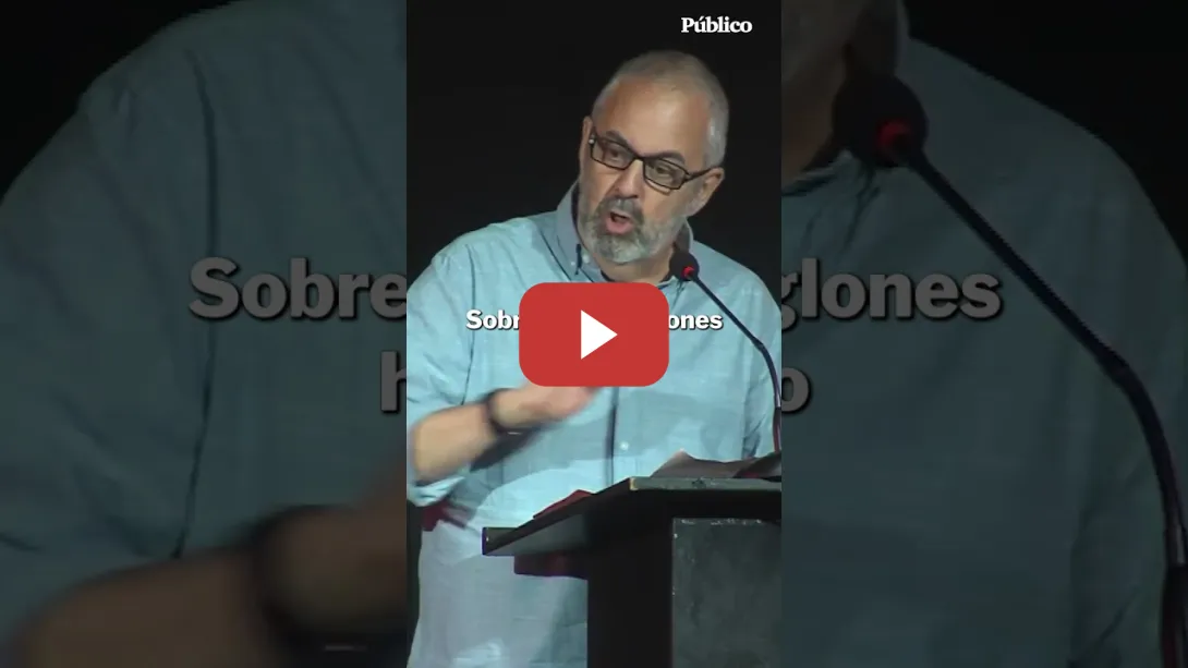 Embedded thumbnail for El aplaudido discurso de Emilio Silva sobre la II República: "En los 70 recuperamos la democracia"