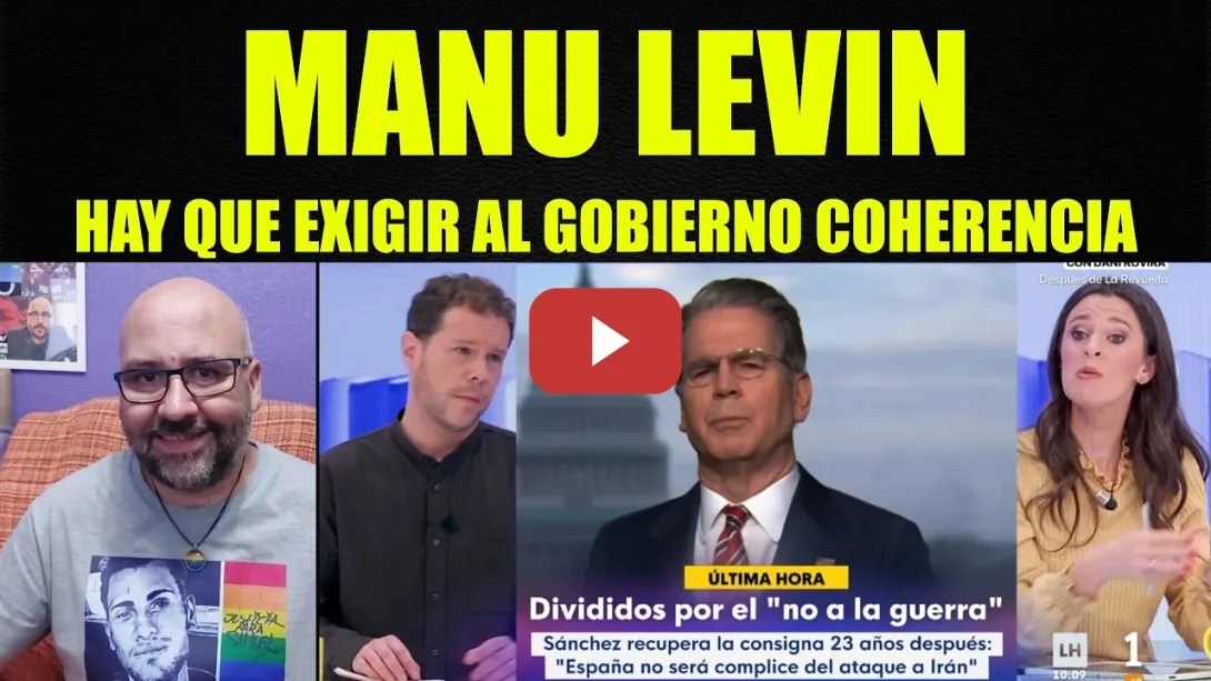 Embedded thumbnail for Manu Levin, hay que exigir al Gobierno coherencia.