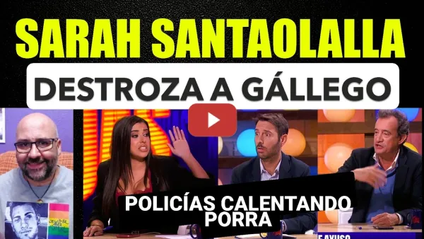 Embedded thumbnail for Duelo Sarah Santaolalla y Gállego:"Llamar fascista a quien lo es no es insultar, es decir la verdad"