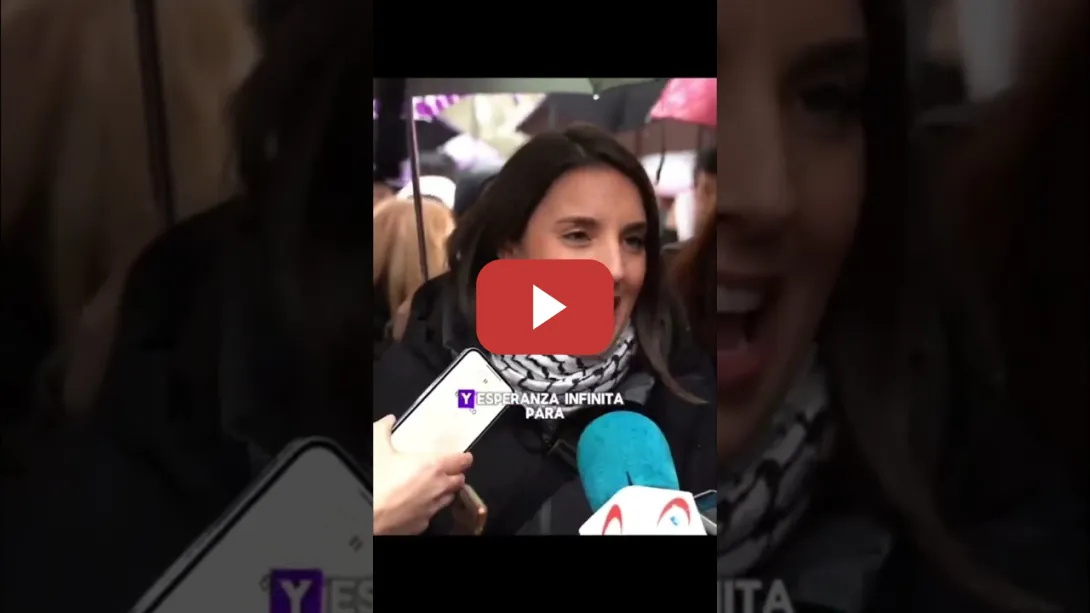 Embedded thumbnail for Irene Montero habla en la manifestación del 8M en Madrid