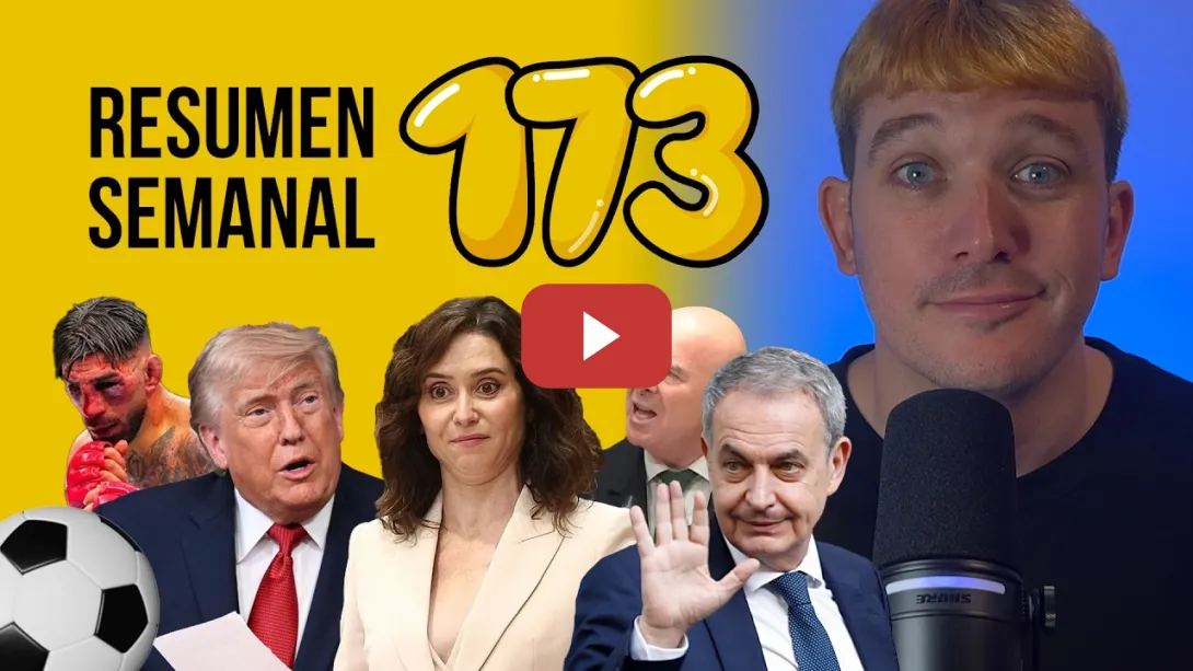 Embedded thumbnail for Mundial, ZP, Ndongo y Peinado, Mahou, Trump Cumpleaños #ResumenSemanal 173 | Miguel Charisteas