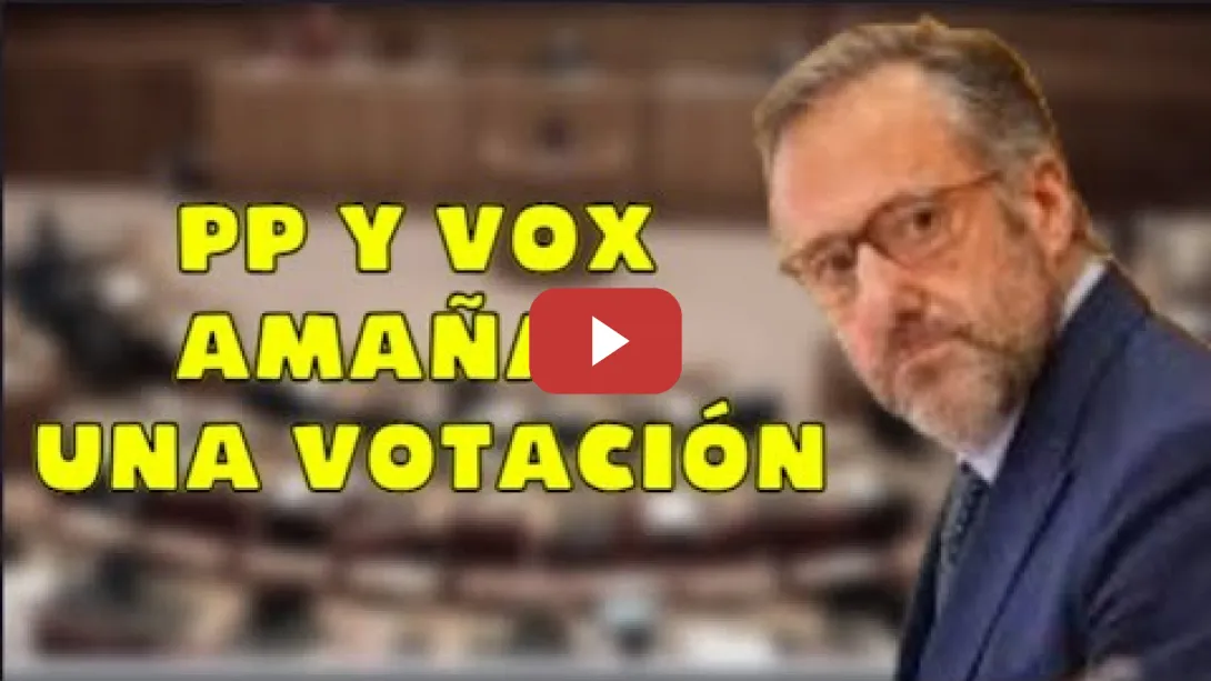 Embedded thumbnail for Amaño del PP - VOX en una votación en Castilla y León