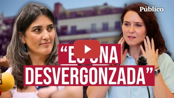 Embedded thumbnail for MANUELA BERGEROT pone contra las cuerdas a AYUSO: "Que deje de ESCONDERSE y que dé la cara"