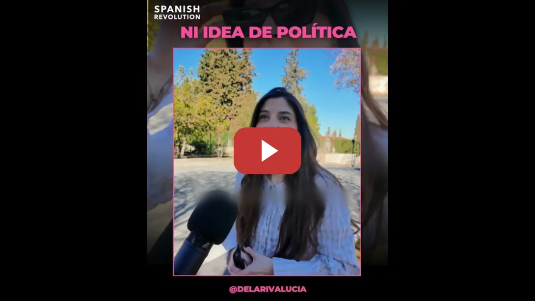 Embedded thumbnail for Lucía de la Riva no tiene ni idea de política