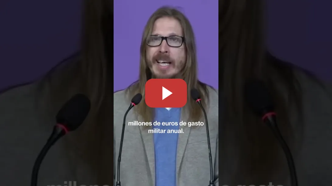 Embedded thumbnail for Aumentar el gasto militar y negar los recortes es un insulto a la inteligencia. #podemos