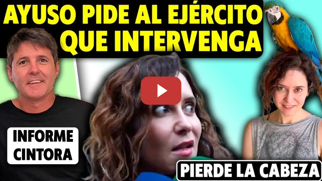 Embedded thumbnail for DESATADA: AYUSO PIDE AL EJÉRCITO. VENEZUELA EN VILO. FEIJÓO ATADO A MAZÓN. PENDIENTES DE LOS ÁNGELES