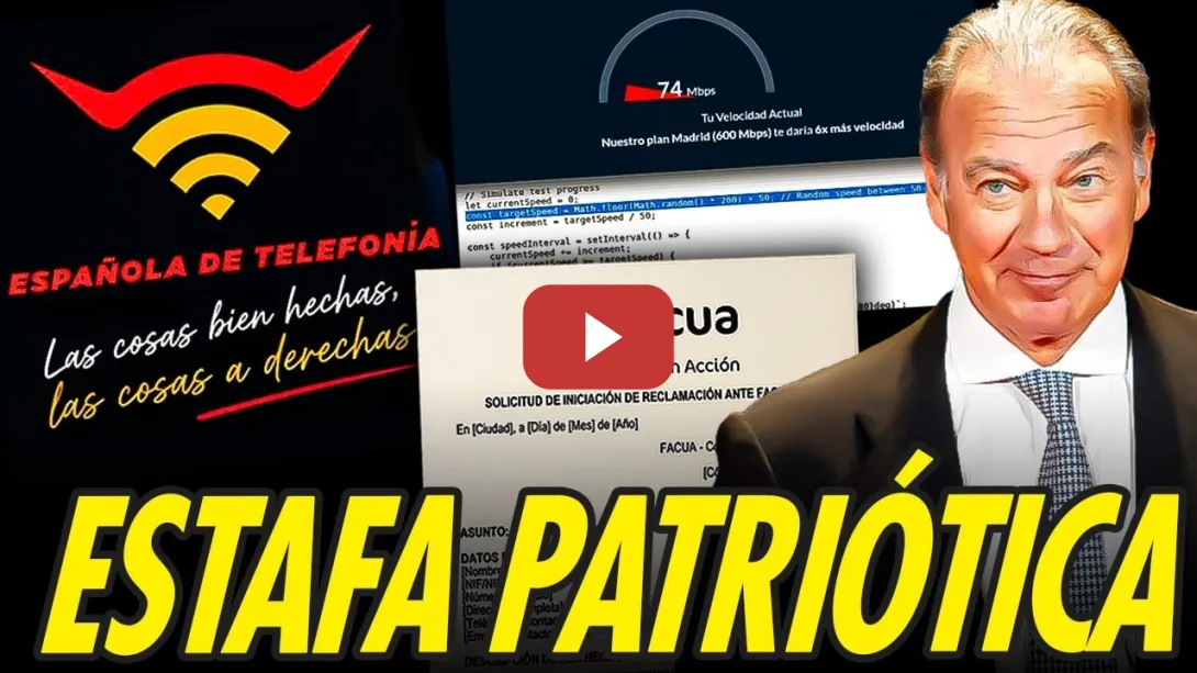 Embedded thumbnail for LA ESTAFA PATRIÓTICA DE LA COMPAÑÍA TELEFÓNICA DE BERTÍN OSBORNE