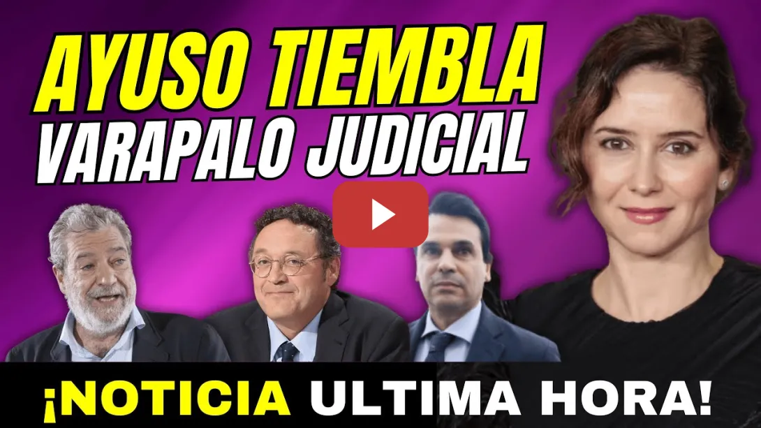 Embedded thumbnail for VARAPALO JUDICIAL A AYUSO - INSPECTORES DE HACIENDA DESMONTAN SUS BULOS ANTES EL JUEZ