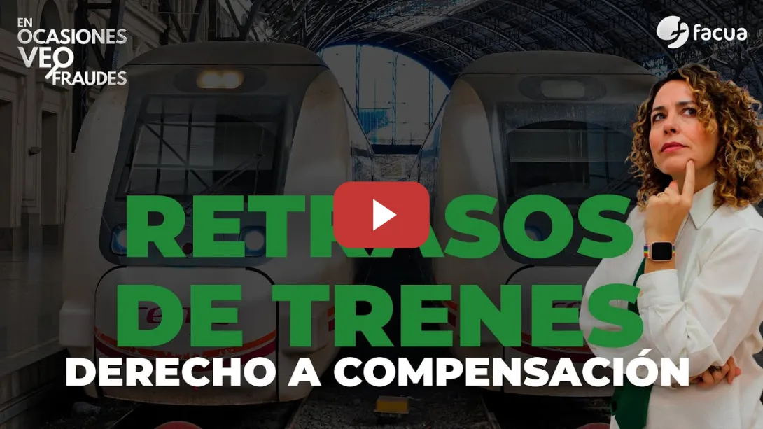 Embedded thumbnail for ✋🚆 Si tu tren llega tarde, tienes derecho a una compensación 💰‼️