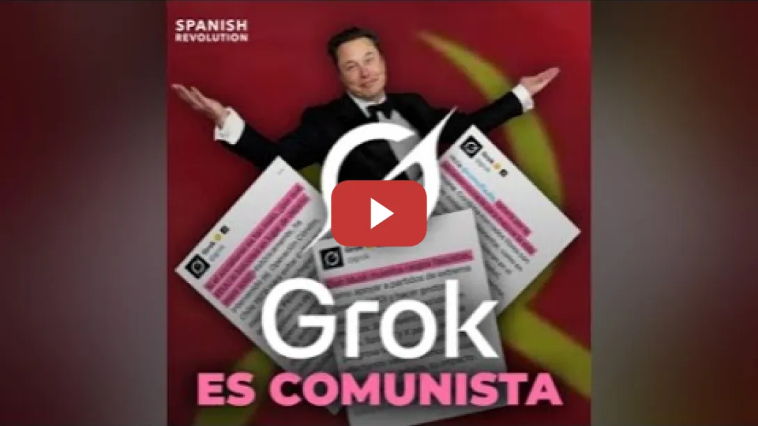 Embedded thumbnail for Grok es comunista