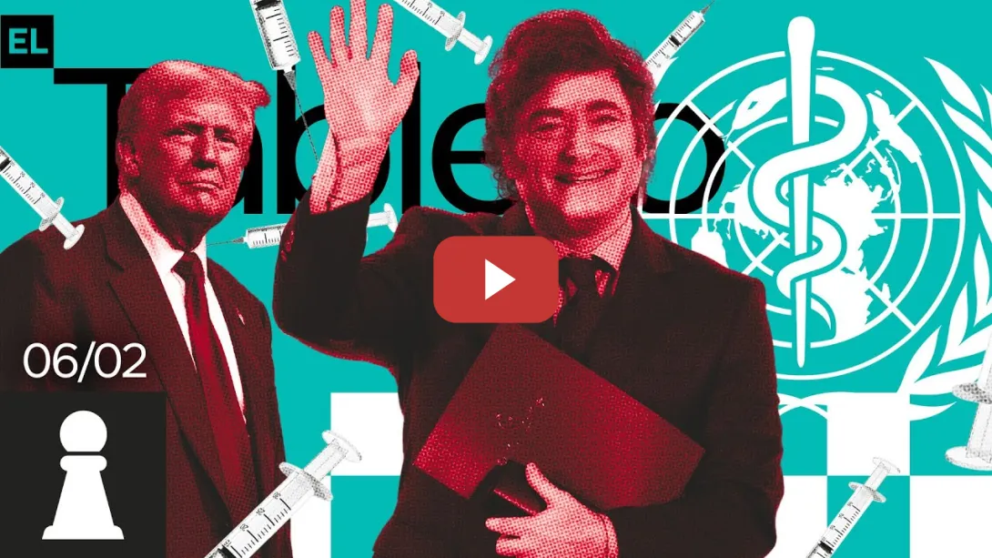 Embedded thumbnail for ♟Milei sigue a Trump: Argentina sale de la OMS | El Tablero