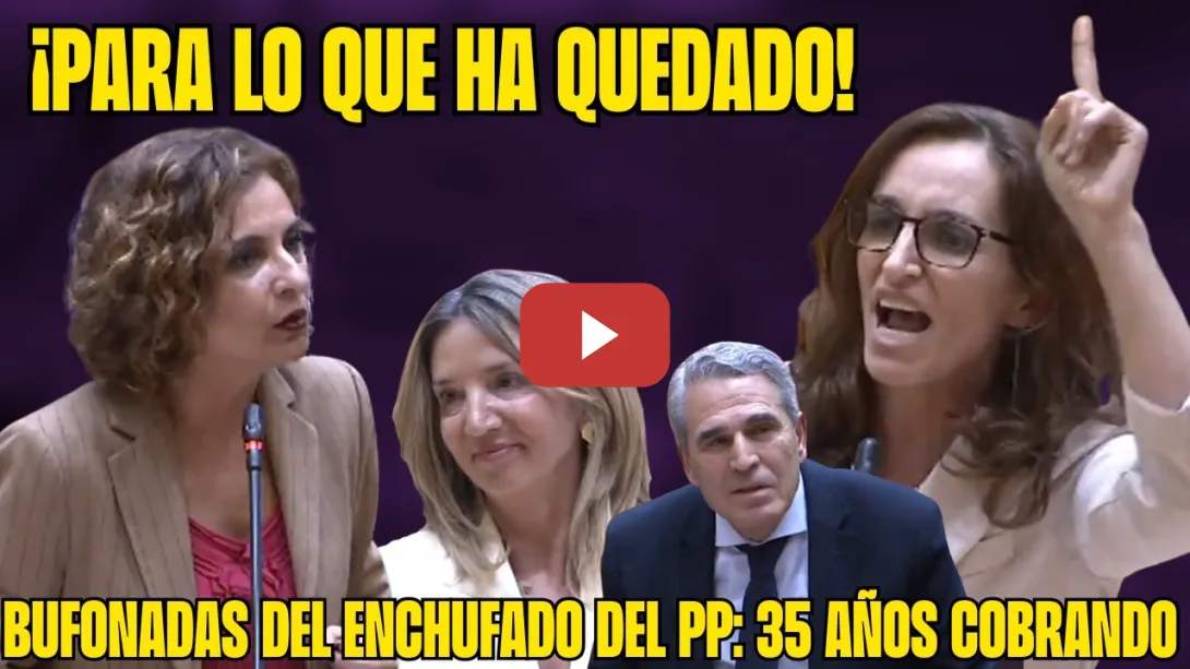Embedded thumbnail for MONTERO ACRIBILLA a la Portavoz del PP x FILTRADORES. Mónica García BAJA la CHULERÍA a SANZ VITORIO!