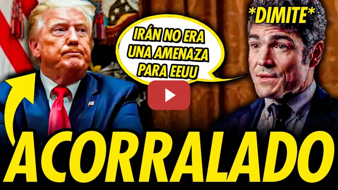 Embedded thumbnail for TRUMP ACORRALADO: DIMITE JEFE ANTITERRORISMO Y SEÑALA A ISRAEL Y A EEUU