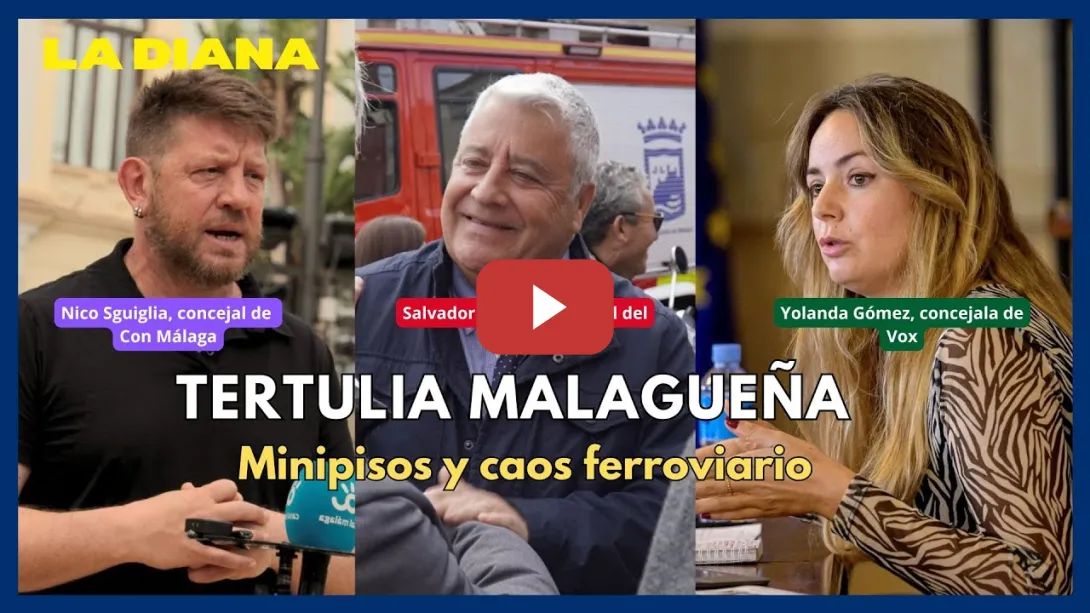 Embedded thumbnail for La vivienda caldea el ambiente en Málaga: Tertulia Malagueña | Tráiler La Diana 2X40