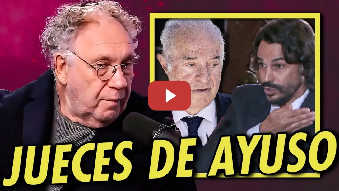 Embedded thumbnail for 🔥 El golpe de la CLOACA JUDICIAL: Ernesto Ekaizer y los "jueces de Ayuso"