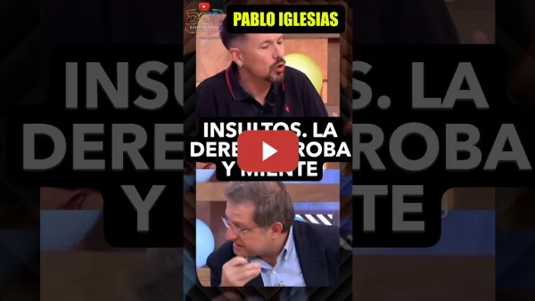 Embedded thumbnail for Pablo Iglesias, el problema de la derecha no es que insulte, es que roba y miente.