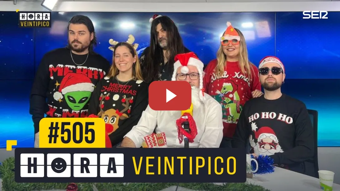 Embedded thumbnail for Hora Veintipico #505 | El programa navideño ideal para la infancia y tu cuñado