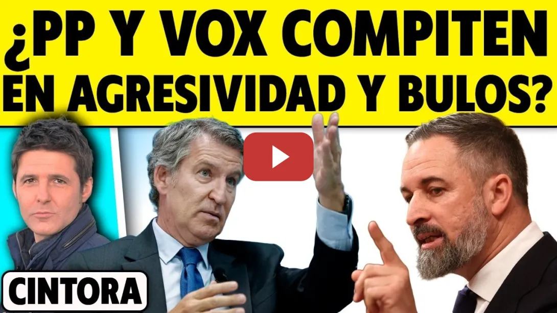 Embedded thumbnail for ¿PP Y VOX COMPITEN EN AGRESIVIDAD Y BULOS? EXPULSADO DEL CONGRESO UN DIPUTADO DE VOX
