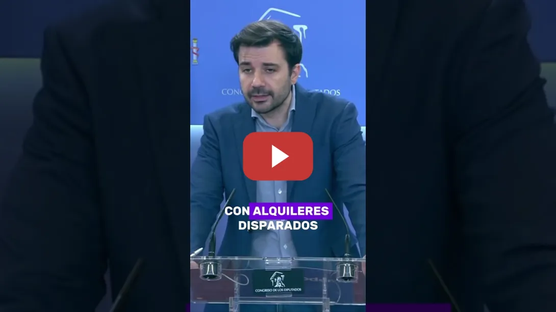 Embedded thumbnail for El Gobierno tiene que eliminar la cláusula prodesahucios en la ley #vivienda #viviendadigna