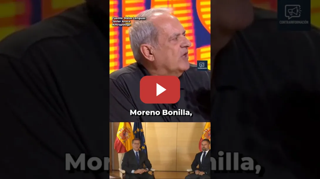 Embedded thumbnail for JAVIER AROCA SOBRE MORENO BONILLA🚨: "Radical de derechas, no de centroderecha"