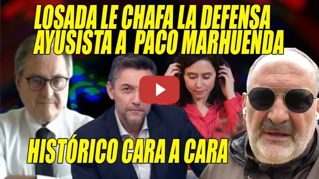 Embedded thumbnail for Antón Losada DEJA SECO a Paco Marhuenda en su CARA A CARA🔥¡SABÍA q NO se podía hacer!🔥Ayuso PALANTE