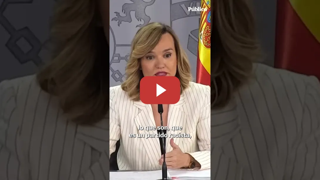 Embedded thumbnail for Pilar Alegría: &quot;¿Con quién va a gobernar el PP? Pues con Vox&quot;