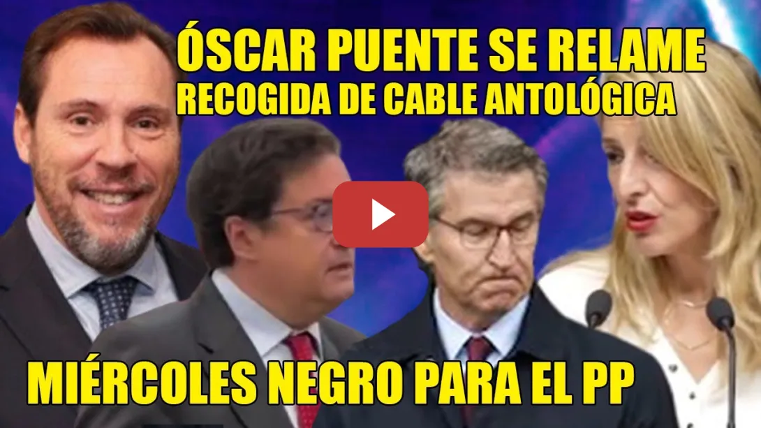 Embedded thumbnail for ZAMBOMBAZO y CHOTEO al PP RECOGE CABLE🥊Se sube el SMI, y se DISPARA la ECONOMÍA🥊López, Puente y Díaz