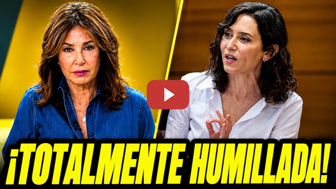 Embedded thumbnail for ¡BRUTAL! ANA ROSA DESTROZA A AYUSO EN DIRECTO POR SU MAYOR ERROR POLITICO