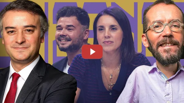 Embedded thumbnail for Echenique e Iván Redondo analizan el papel de Gabriel Rufián e Irene Montero