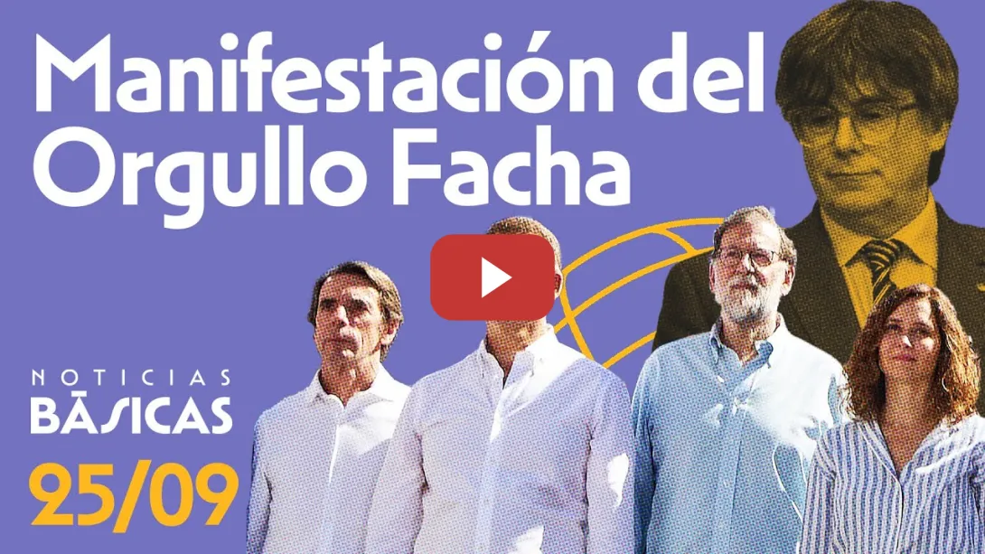 Embedded thumbnail for El PP FRACASA intentando Incendiar la CALLE Contra de la AMNISTÍA | NOTICIAS BÁSICAS