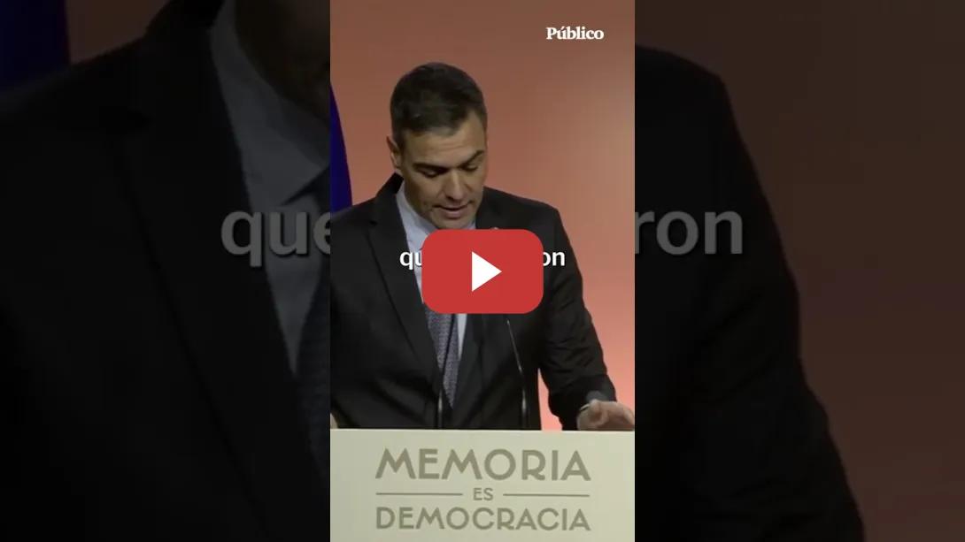 Embedded thumbnail for Sánchez: &quot;En 2025 vamos a impulsar la conmemoración de lo que llamamos &#039;España en libertad&#039;&quot;